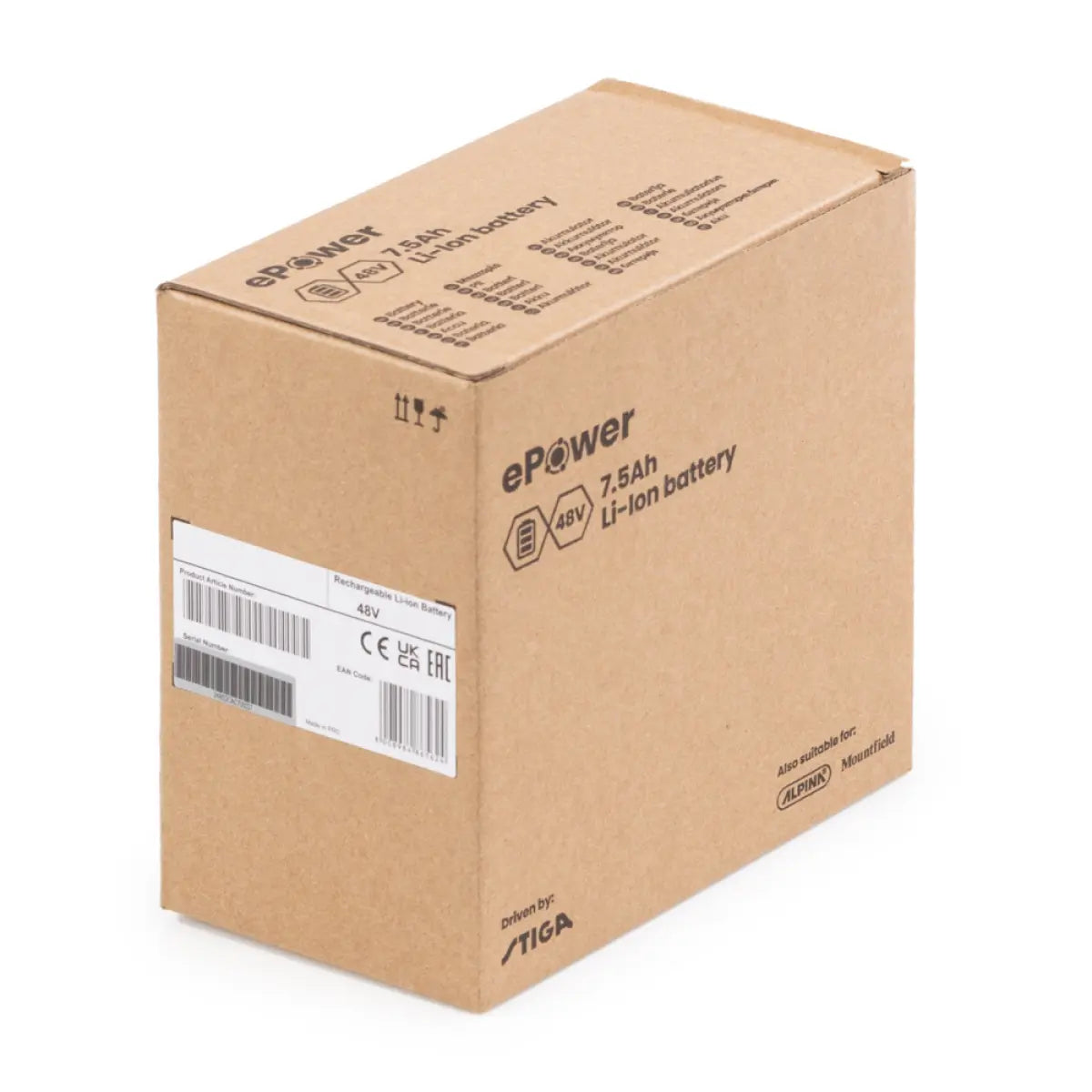 STIGA Baterie E 475 (48V, 7,5Ah) STIGA