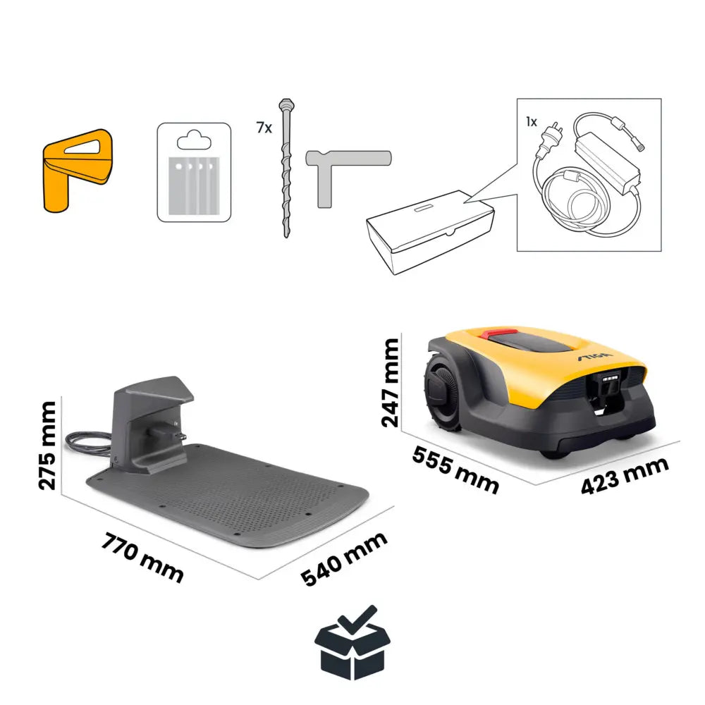 STIGA robot de tuns gazon A15V cu tehnologie Vista 1500 Stiga-Cluj