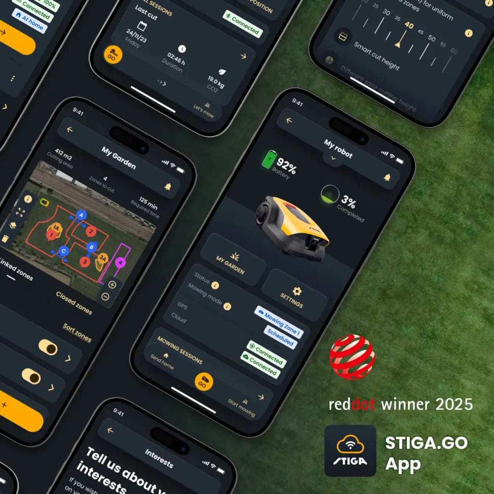 STIGA robot de tuns gazon A8V cu tehnologie Vista 800 Stiga-Cluj