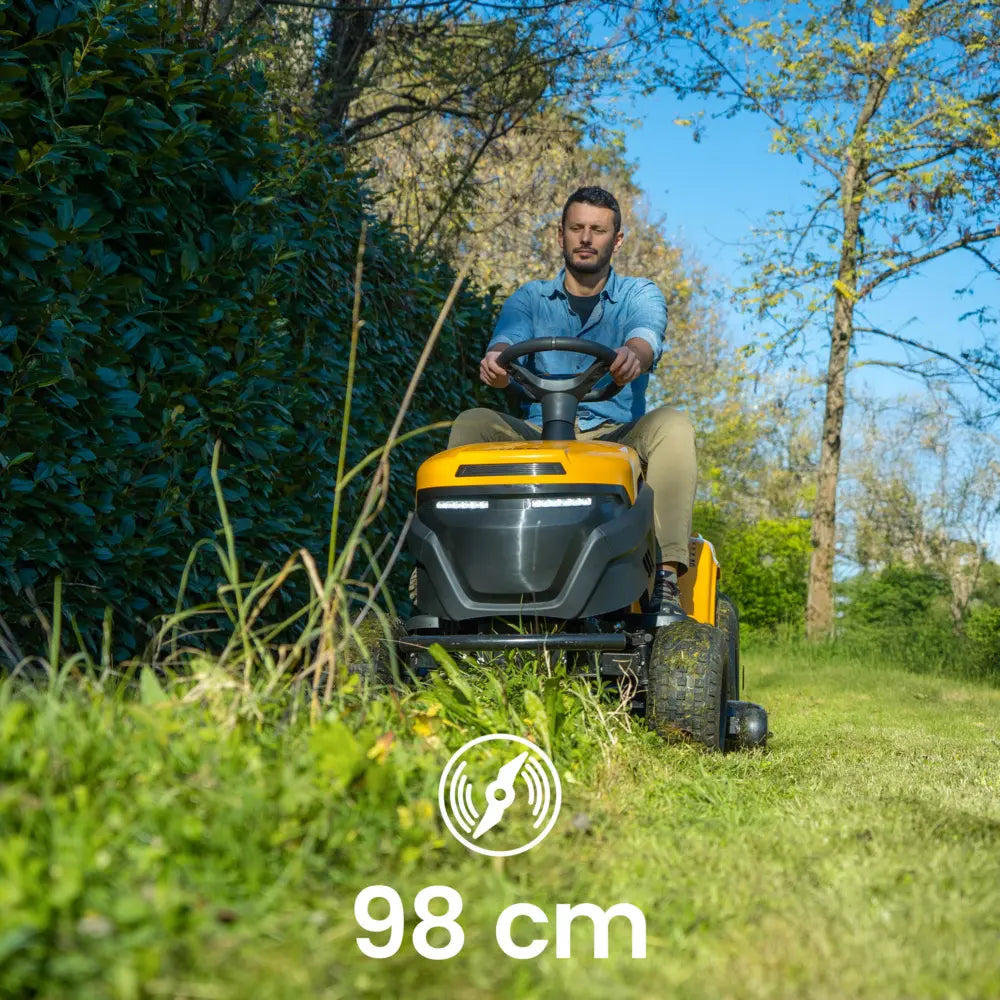 STIGA tractor de tuns iarba pe acumulator TORNADO 398e STIGA