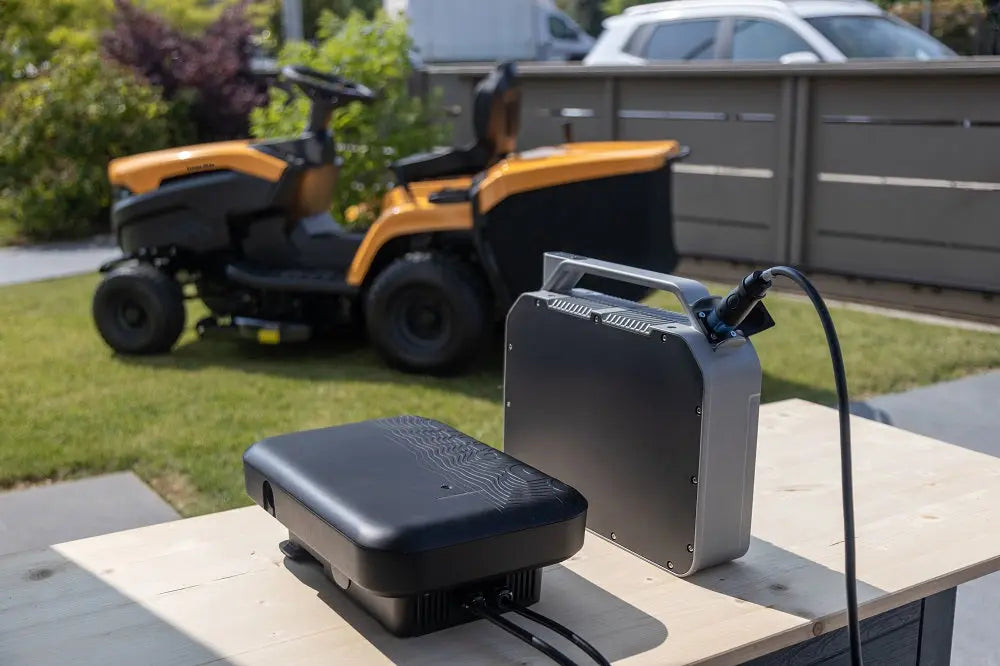 STIGA tractor de tuns iarba pe acumulator ESTATE 598e STIGA